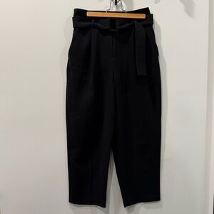 Topshop Black Trousers with Buckle (2P)